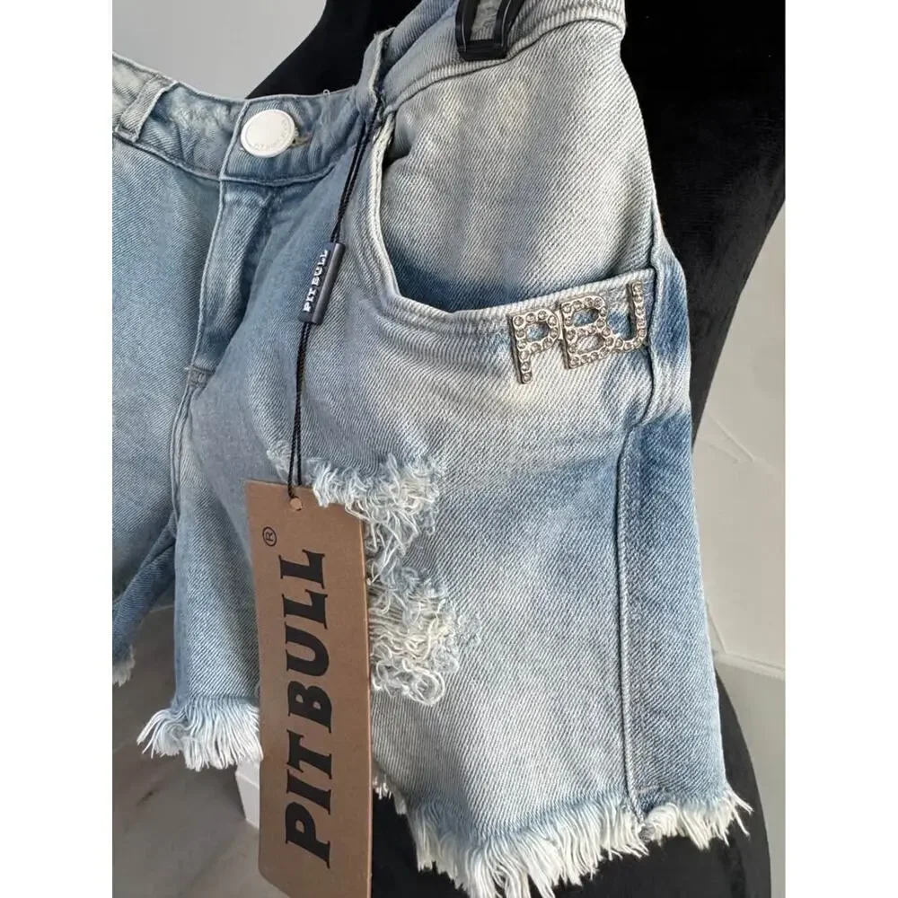 Pit Bull denim shorts size S